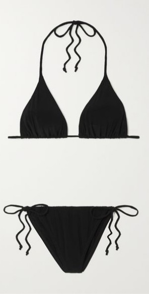 NORMA KAMALI String Triangle Bikini