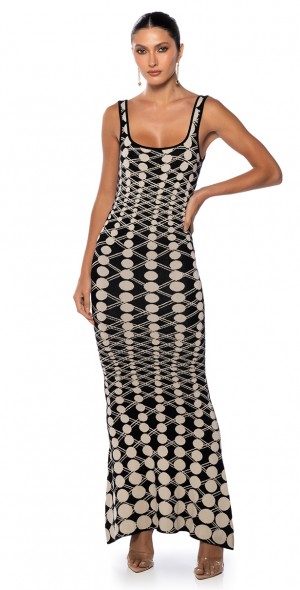 Akira Maxi Dress - Bird Floral