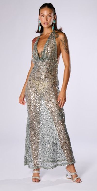 AKIRA - SPARKLE CITY MAXI DRESS