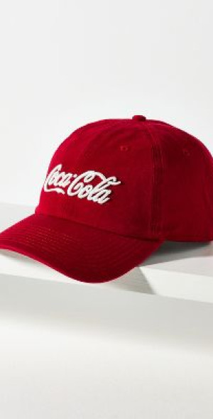 Casquette Coca Cola Rouge Snapback - Taille Ajustable - 100% Coton - Neuf Sans étiquette