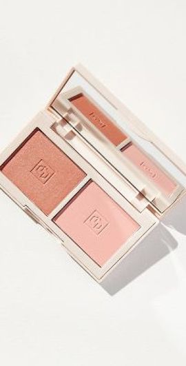 Anthropologie Jouer Cosmetics Rose Gold Blush Bouquet Dual Blush Palette Mini