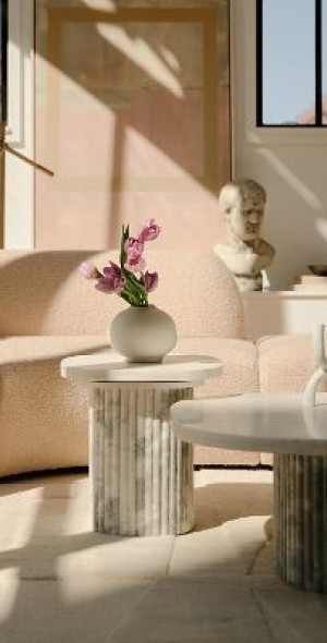 Anthropologie - Kanta Marble Side Table