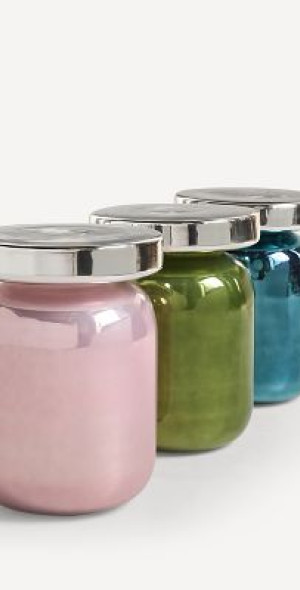 Anthropologie - Noelle Glass Round Side Table
