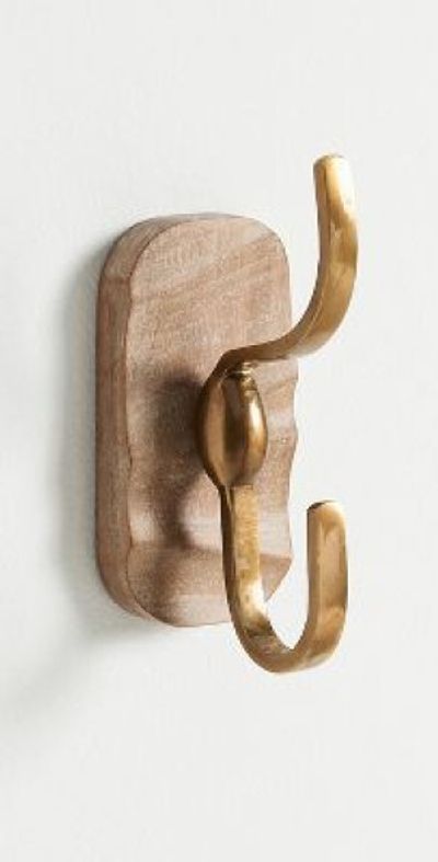 Anthropologie Tau Wood Hook