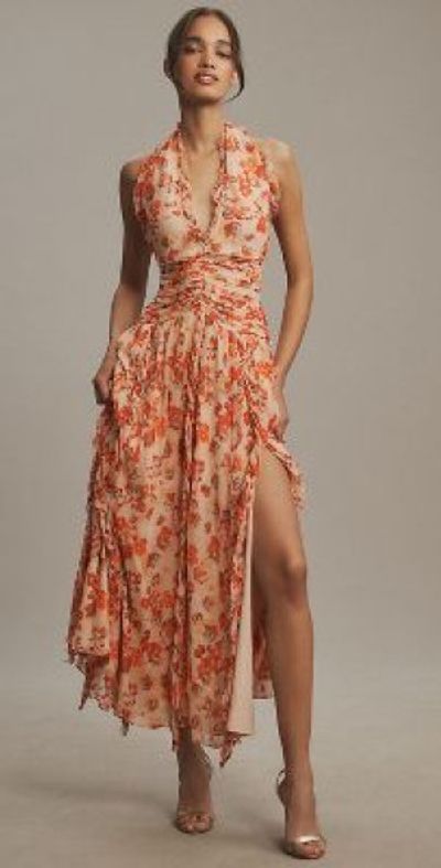 dark brown corset dress Midnight Ride Strapless Western Mini S / Dark Brown Rose Gold Sequin Ball festive sequins Size US (Men's):8 and a back slit