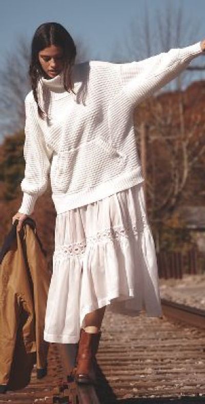 anthropologie long sweater dress By Anthropologie Long-Sleeve Sweater Midi Dress