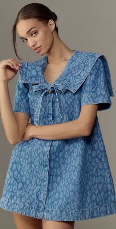 boden mini cord shift dress Annie Cord Shift Dress-Deep Wisteria