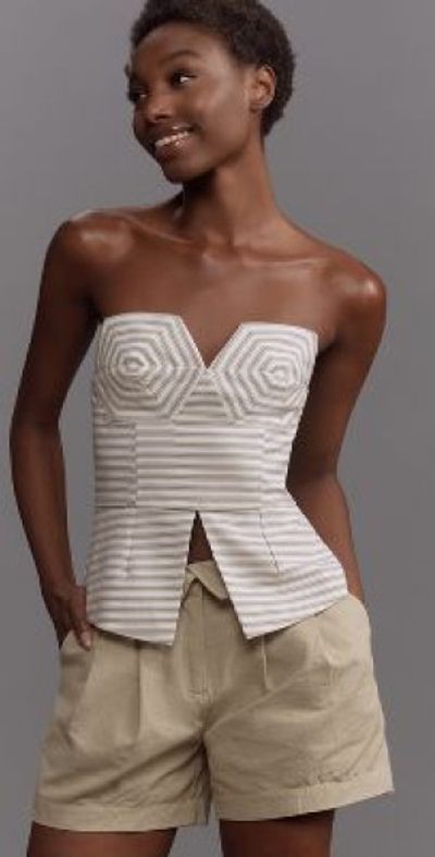 English Factory Origami Tank Top