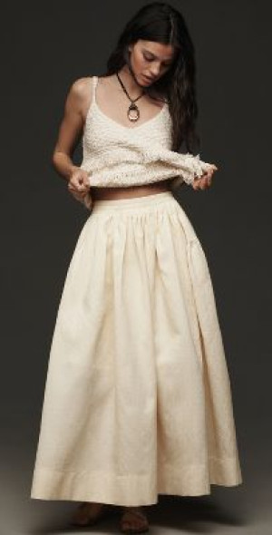 MABLE - Seamed Midi Skirt