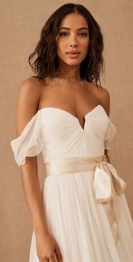 Madeleine Fig - Delancey Strapless Satin Romper display picture 2