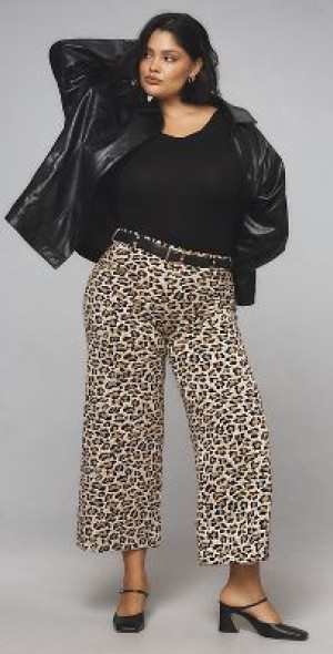 urban edge LEOPARD WIDE PANTS ヒョウ柄ズボン コーデ メンズ