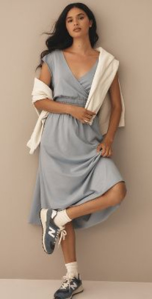 Nation LTD Sibelle Smocked Midi Dress