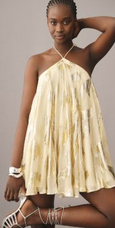 blue halter neck wedding guest dress Blair Summer Open Back Halter Maxi Dress main image 1