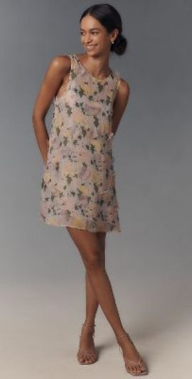 Pinnacle by Shruti Sancheti - Smocked A-Line Midi Dress Pinnacle by Shruti Sancheti - Smocked A-Line Midi Dress