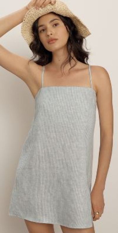 Reformation - Aubree Linen Mini Dress Reformation - Aubree Linen Mini Dress