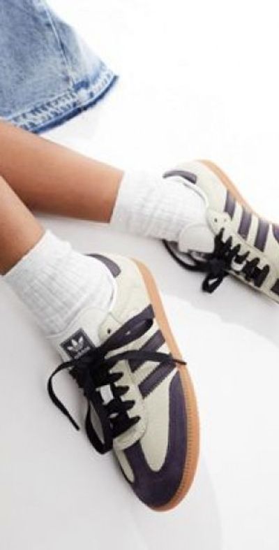 adidas gazelle silver green womens adidas Originals Samba OG Women's Ftwr White/Sand Strata/Off White Shoes, Size: 6 main image 0