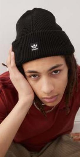 adidas Originals adidas Originals Terrace beanie in black