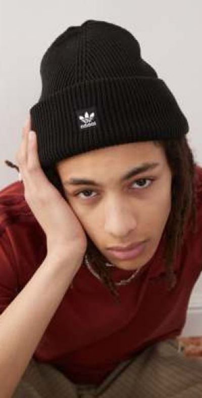 adidas Originals adidas Originals Terrace beanie in black
