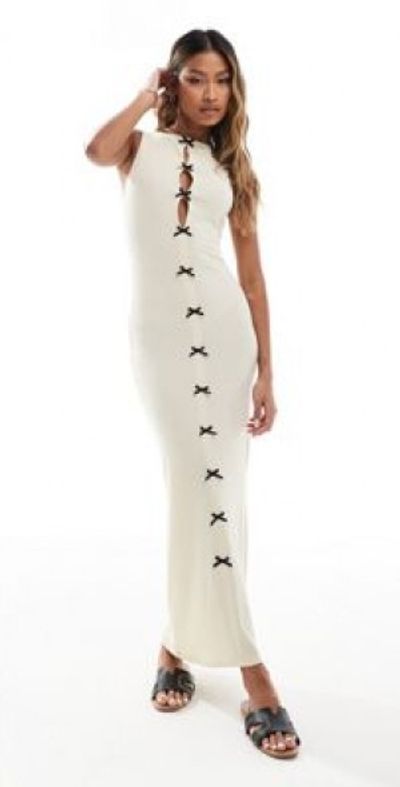 rib midaxi dress Yours Curve Rib Midaxi Dress - Black