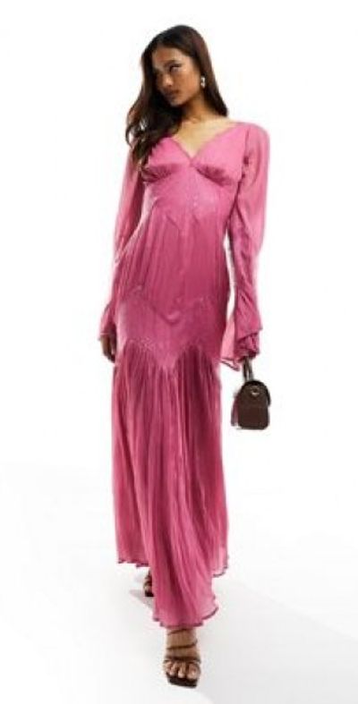 plus size purple lace dress Cicinia A-Line Lilac Mother Of The Bride Dress Plus Size Long Chiffon main image 1