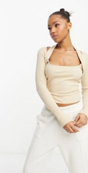 square neck top asos