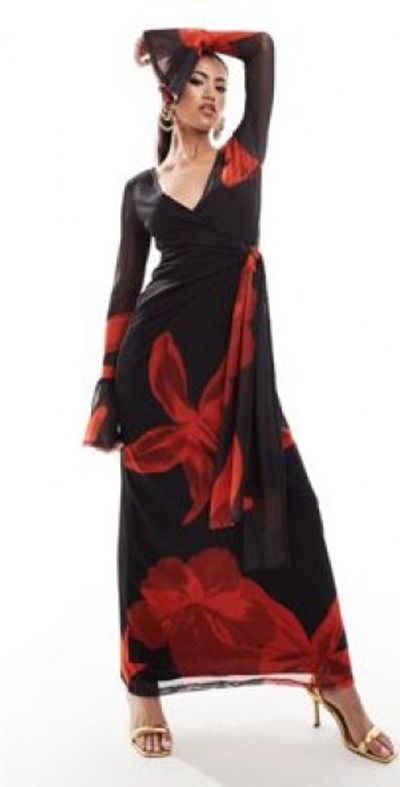 long sleeve party dress maxi Maxi velvet dress for women, elegant party dress 4478 – Xiaolizi