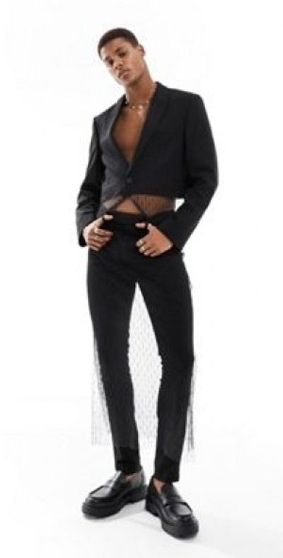 skinny dress pants black Skinny Black Dress Pants by Armando Martillo 10 main image 0