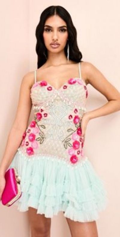 asos fairy dress Flutter Fairy Dress Lilac / 4XL main image 0