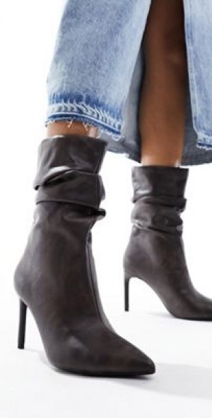 bershka slouchy boots