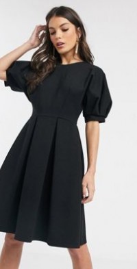 closet pleated skirt skater dress