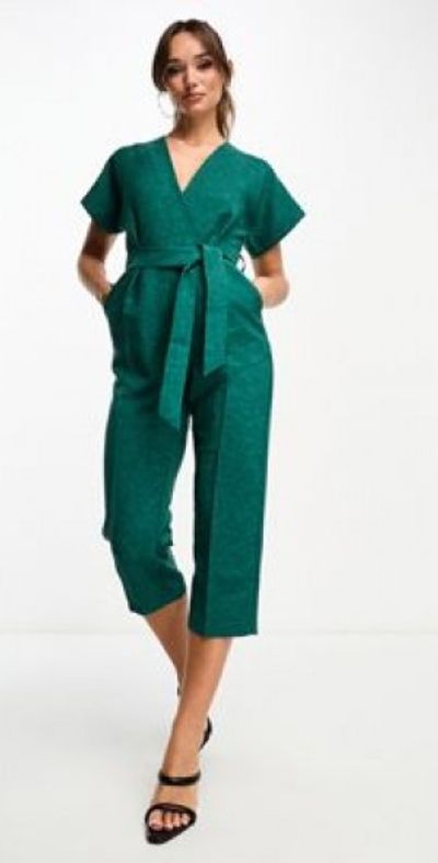 green emerald velvet dress Vermont Wrap dress| Emerald Cutout Velvet main image 1