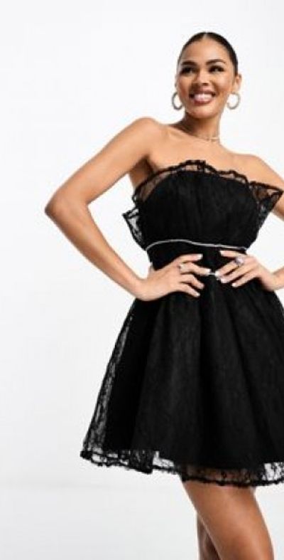 blue starry dress Modern Constellation Dress Dark Navy Evening Dress Sexy A Line Scoop Neck Sequin Star Tulle Formal Party Dresses With Train main image 0