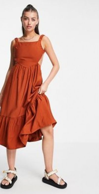 backless smock dress Fashion Union Formal dress Size:12Y TRANQUILITY DROP 4 90s Theme Dress Up its a versatile option