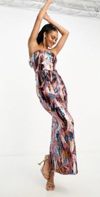 chinese dress ladies Fatale Maxi Dress Jaded London main image 1