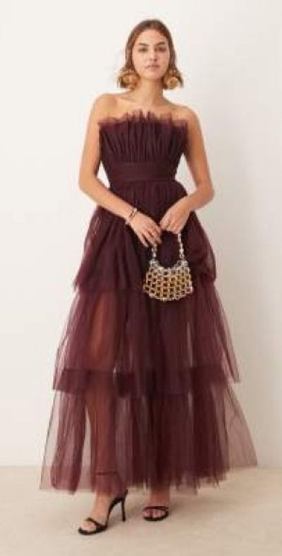 jigsaw brown dress Jersey Lace Up Dress main image 0