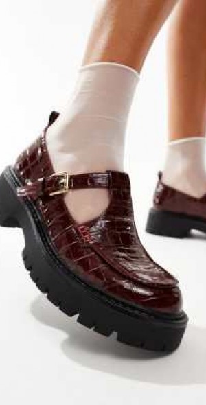 Mary Jane London Rebel Comfort Shoes London Rebel Tilly Chunky