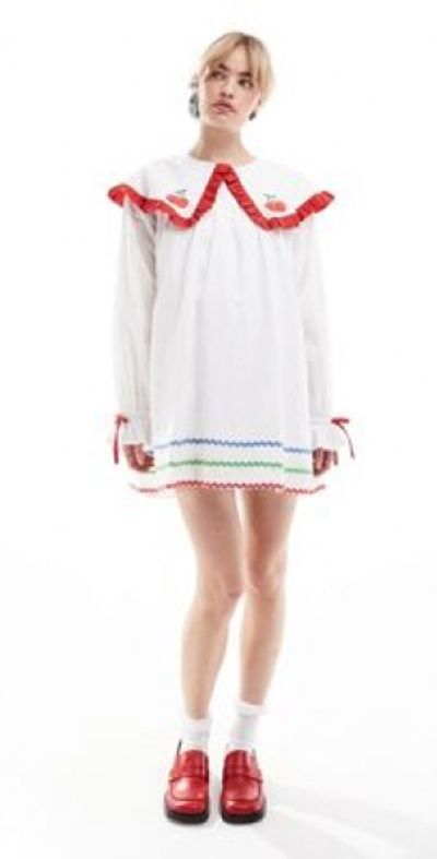 neon smock dress Neon Rose