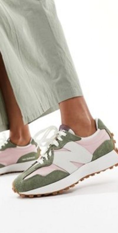 New Balance 327 Sage Green New Balance 327 Sneakers In Khaki With