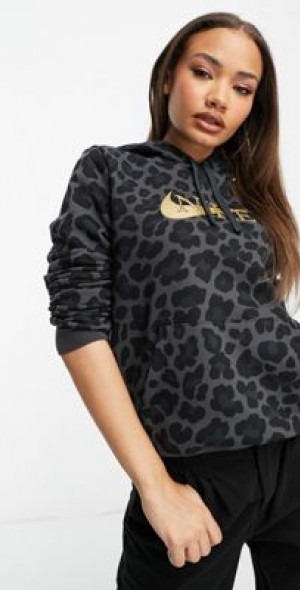 animal print nike hoodie