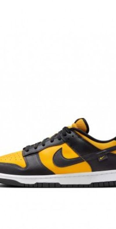 New Nike Black and Yellow Athletic Shoes with Modern Design Nike RUNNER, black colorway, neon yellow swoosh logo  main image 4