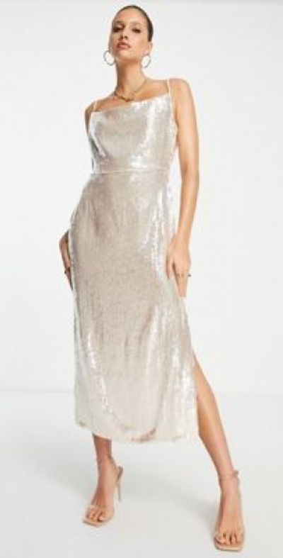 black and gold ted baker dress ELSTER