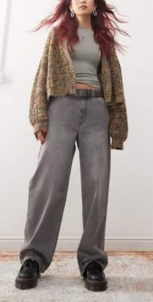 Vintage Low Rise Baggy Denim Jeans