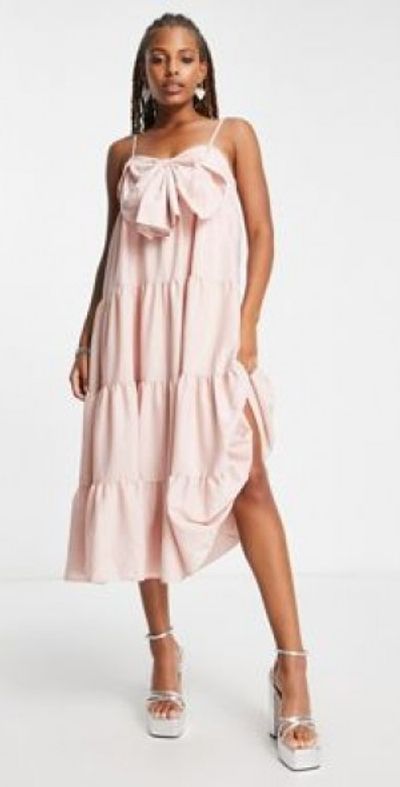 open lace back dress Women's Comfy Cami Dress Xs / Navy Blue main image 0