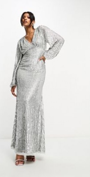 Starlet Halterneck Sash Maxi Dress Butter