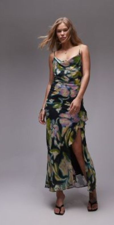 ivory hibiscus floral guipure midi dress Botanical Queen Ivory Floral Linen Midi Dress