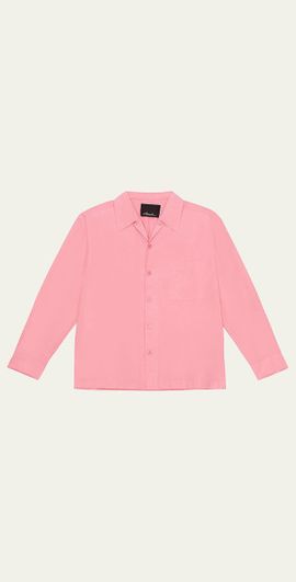 3.1 Phillip Lim Men's Semi-Sheer Sport Shirt