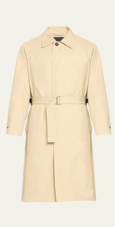 3.1 Phillip Lim Men's Side-Vent Trench Coat