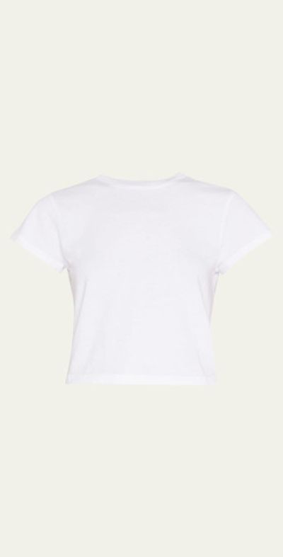 AGOLDE Adine Cropped Crewneck Tee