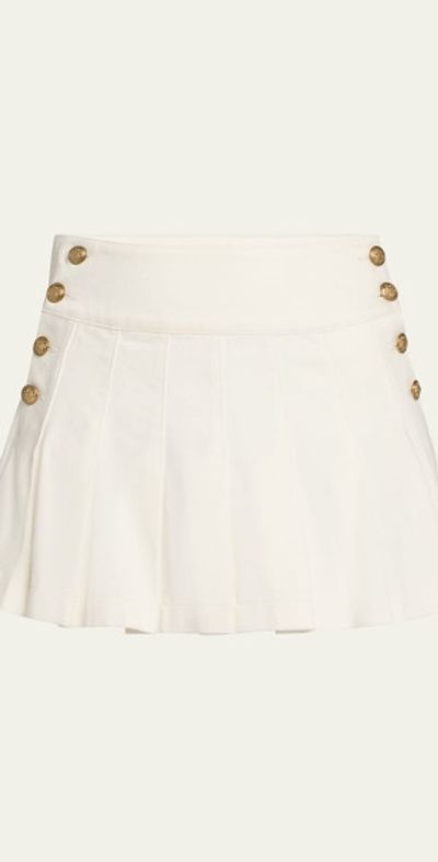 Alice + Olivia Lanna Pleated Mini Skirt
