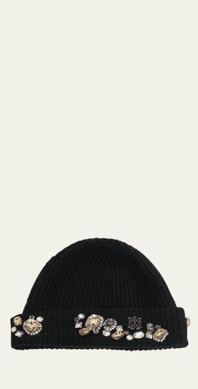 Amiri Men's Chunky Crystal Beanie Hat
